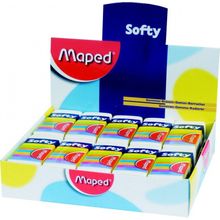 Ластик SOFTY мягкий, в футляре, MAPED