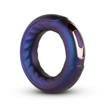 EDC Фиолетовое эрекционное виброкольцо Saturn Vibrating Cock Ball Ring (фиолетовый)