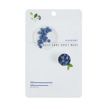 Маска для лица с экстрактом черники Eunyul Blueberry Daily Care Sheet Mask 5шт