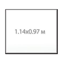 Магнитная доска 1.14х0.97 м., |Стандарт|
