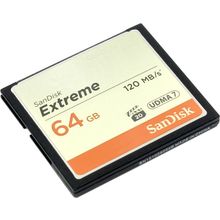 Карта памяти   SanDisk Extreme   SDCFXSB-064G-G46   CompactFlash Card 64Gb