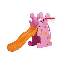 QIAOQIAO розовая с баскетбольным кольцом Микки