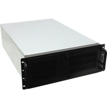 Корпус   Server Case 4U Exegate   4139L   Black, E-ATX, 500W  с  дверцей  (24+2x4+6+6 8пин)    EX234967RUS