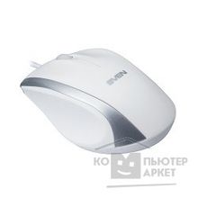 Sven RX-180 белая  Optical Mouse <RX-180 White> RTL USB 3btn+Rol