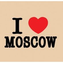 Сумка I LOVE MOSCOW плотная. РК