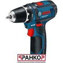 Шуруповерт аккумуляторный Bosch GSR 10.8-2-LI, 10.8V Li-Ion 2*1.5Ah L-Boxx   0601868107