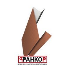 Планка угла внешнего состовная нижняя (Блок-хаус GL) L-3м, Print