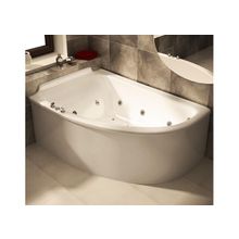 Асимметричная ванна Астра-Форм Анастасия 1820х1250 из литьевого мрамора