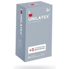 Презервативы Unilatex Dotted с точками №12