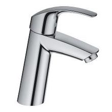 Смеситель GROHE 23324001 Eurosmart однорычажный для раковины гладкий корпус, средний излив