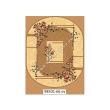 Люберецкий ковер Супер акварель  98501-66 овальный, 2 x 5