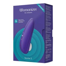 Синий клиторальный стимулятор Womanizer Starlet 3