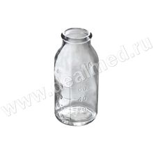 Бутылка стеклянная тип ll-100-2-МТО, для крови, Россия