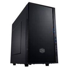Корпус cooler master case silencio 352 black black w o ps down atx sil-352m-kkn1