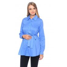 40 недель офисная голубая