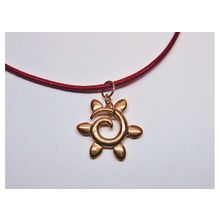 Серебряный кулон sun (солнышко)