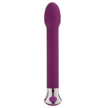 California Exotic Novelties Фиолетовый вибратор Risqué® 10-Function Tulip - 17 см.