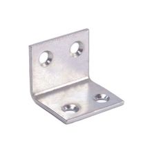 Уголок мебельный СКОБИС 25 (25x25x30x2) цинк белый