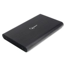 Внешний контейнер для 2.5 HDD S-ATA Gembird EE2-U3S-50, чёрный, металл, USB 3.0"