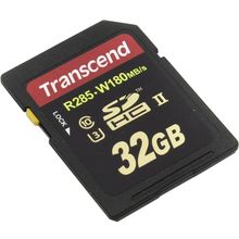 Карта памяти  Transcend   TS32GSD2U3   SDHC  32Gb UHS-II U3