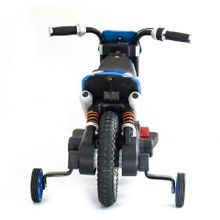 Детский кроссовый электромотоцикл Qike TD Blue 6V - QK-3058-BLUE