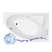 Акриловая ванна Aquanet Sarezo 160x100 R