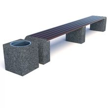 Комплект Евро 1 Лайн и Квадро урна