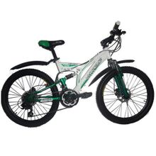 Велосипед горный ABD-2406 (DISC) бело-синий