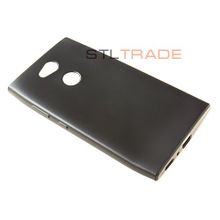 L2 Sony Силиконовый чехол TPU Case Металлик черный