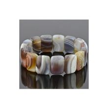 Бусики-Колечки Браслет Агат "Клеопатра" арт. бНАГ-2(18-13)-18-2