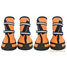 Ботинки для собак "Trekking" 4 шт. Оранжевые. ( )