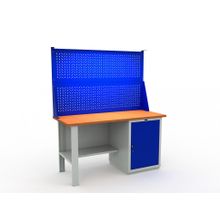 Верстак Expert W160.WS1 F2.000 (двойной экран, без освещения, без доп. ящика, без покрытия металлом)