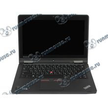 Ноутбук Lenovo "ThinkPad S1 Yoga 12" 20DL003CRT (Core i3 5005U-2.00ГГц, 4ГБ, 500ГБ, HDG, LAN, WiFi, BT, WebCam, 12.5" 1920x1080, W8.1 64bit), черный [135575]