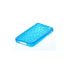 Силиконовая накладка для iPhone 4 4S вид №27 blue