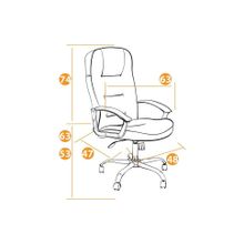 Tetchair Кресло СН9944, черный