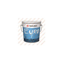 ТИККУРИЛА Евро-7 краска латексная (9л)   TIKKURILA Euro-7 краска латексная матовая для стен и потолков в сухих помещениях (9л=13кг)