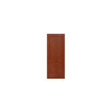 Дверь с покрытием ПВХ. модель: Альфа ПГ (Размер: 600 х 2000 мм., Цвет: Итальянский орех, Комплектность: + коробка и наличники)