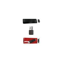 Комплект Microsoft Retail мышь+клавиатура Wireless Desktop 800 USB, беспроводной (2LF-00012)