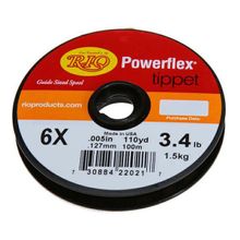 Поводковый материал Powerflex Tippet, 0X, 15lb, 0.279мм, 27.4м Rio