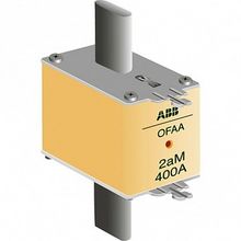 Предохранитель OFAF2aM400 400A тип аМ размер2, до 500В |  код. 1SCA022697R9510 |  ABB