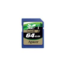 Apacer sdxc (ap64gsdxc10-r) 64gb class10