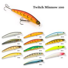 Воблер RAIDEN Twitch Minnow 100