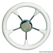 Osculati Soft polyurethane steering wheel cone white 350mm, 45.128.03