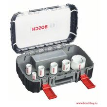 Bosch Набор 9 коронок Progressor для сантехников 20-25-32-38-51-64 мм (2608580875 , 2.608.580.875)