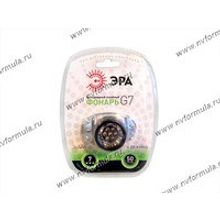 Фонарь  ЭРА налобный G7 LEDх7 питание 3хААА блистер 1 25 100