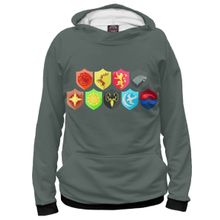 Худи Я-МАЙКА Гербы королевств