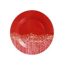 Суповая тарелка 21 см Luminarc FLOWERFIELD RED H2484