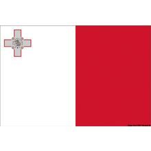 Osculati Flag Malta 40 x 60 cm, 35.439.03