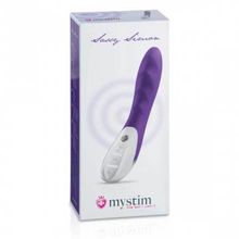 MyStim Фиолетовый вибратор Mystim Sassy Simon - 27 см.