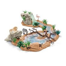 Schleich Большой Заводь с животными